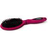 GLAM UP Aurore Beauté - Spazzola a soffietto ovale a setole - Spazzola per capelli districante con manico, modello medio, 250 x 70 mm