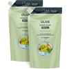 by Amazon, Ricarica di sapone per le mani all'oliva, 2 x 1000 ml