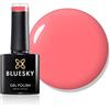 Bluesky UV/LED, Smalto per unghie, Corallo Neon Rosa, A074, 10 ml