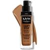 NYX Professional Makeup Fondotinta, Can't Stop Won't Stop Full Coverage Foundation, Lunga tenuta, Waterproof, Finish MatteHoney