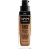 NYX Professional Makeup Fondotinta, Can't Stop Won't Stop Full Coverage Foundation, Lunga tenuta, Waterproof, Finish MatteGolden