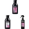 Redken, Shampoo Per Capelli Colorati, 300 ml + Balsamo per Capelli Colorati, 300 ml + Trattamento Termoprotettore Senza Risciacquo, Per Capelli Colorati, 190 ml