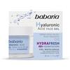 Babaria - Hydragel Viso Acido Ialuronico Texture Gel | Crema Idratante Viso Donna e Uomo | Antirughe e Anti-età | Ultraleggera | Vegana | Tutti i Tipi di Pelle | 50ml