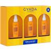 GYADA COSMETICS Sun & Go Box, Set Composto da Shampoo Doposole, Olio Solare Protettivo e Fluido Termoprotettivo Spf 10, Protegge da Sole, Cloro, Vento e Salsedine, con Proteine Vegetali, 3 x 100 ml