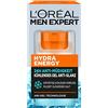 L'Oréal Paris men expert L'Oréal Men Expert Gel rinfrescante da uomo, effetto anti-lucentezza, anti-stanchezza, Hydra Energy, 1 x 50 ml