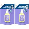 Le Petit Marseillais Ricarica Gel Lavant Mani Puro Sapone & Lavanda (Ecopack da 500 ml) - Ricarica sapone liquido per flaconcino pompa - Sapone mani all'olio essenziale di lavanda (Confezione da 2)
