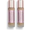 Revolution Beauty London Makeup Makeup Revolution correttore e definitore del fondotinta F10 (Confezione da 2)