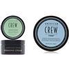 American Crew Cere Capelli per Uomo, 2 Pezzi, FORMING CREAM con Tenuta Media, Finitura Semi Lucida, Look Compatto, 85g + FIBER con Formula Fibrosa, Tenuta Alta, Finitura Opaca, 85g