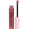 NYX Professional Makeup Lip Lingerie XXL, Rossetto liquido Matte a lunga tenuta, Formula vegana, Strip'd Down