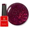 Bluesky Ruby Ritz 80545, Smalto Gel Mini, Rosso Glitterato, Lunga Durata, Resistente alle Scheggiature, 5 ml, Richiede Asciugatura Sotto Lampada UV o LED