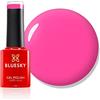 Bluesky Peachy Pink Neon14, Smalto Gel Mini, Rosa Forte, Lunga Durata, Resistente alle Scheggiature, 5 ml, Richiede Asciugatura Sotto Lampada UV o LED