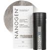 Nanogen Cosmetico per capelli anti-diradamento con fibre capillare di cheratina Nanogen 30 g, Grigio