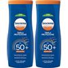 Leocrema - Crema Solare SPF 50+, Tripla Protezione dai raggi solari, Formula Idratante e Resistente all'Acqua, 200ml (Confezione da 2)