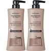 Biopoint Professional Hair Program - Shampoo Capelli Riparazione & Bellezza, Formula Ricca e Cremosa per Rigenerare i Capelli Danneggiati, 400 ml (Confezione da 2)