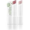Deborah Milano Formula Pura - Set Balsamo Labbra Idratante BIO Colore 08 Taupe e Colore 01 Trasparent, Senza fragranze, Senza Siliconi, SPF 10, per Labbra Morbide e Nutrite