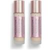 Revolution Beauty London Revolution Conceal & Define Foundation, Fondotinta Liquido a Lunga Tenuta con Finitura Opaca, Vegan & Cruelty-Free, 23ml, F2 (Confezione da 2)