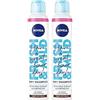 NIVEA Shampoo per capelli a secco, in tonalità scure, 200 ml (Confezione da 2)