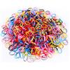Elalove Elastici capelli Colorato, 1000 pezzi elastici piccoli per capelli, elastici capelli donna piccoli per treccine, code e acconciature
