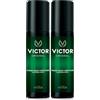 Victor Deo Vapo Original - Fresh Body Parfume - deodorante spray uomo - 125 ml (Confezione da 2)