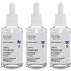 GLOW BY SOFT&CO Siero anti-macchia, 30 ml, confezione da 3
