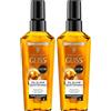 Gliss Schwarzkopf Gliss Oil Elixir Quotidiano 75ml, Olio capelli nutriente e idratante arricchito con HAPTIQ System, Siero capelli danneggiati e secchi (Confezione da 2)