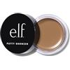 e.l.f. Putty Bronzer, formula cremosa e altamente pigmentata, crea un glow abbronzato a lunga tenuta, infuso con olio d'argan e vitamina E, Tan Lines, 10 g (0,35 oz)