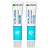 Garnier Hyaluron Uv Fluid Spf50+ (Confezione da 2)