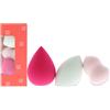 3INA MAKEUP - The Mini Blenders - Multicolore - 3 Spugnetti Makeup - Spugna Trucco - Spugna Morbida aplicazione Fondotinta - Blush - Corretore - Ombretto - Vegan - Cruelty Free