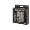 Legami - Kit Manicure da Viaggio, Ideale per Viaggi, Tascabile, Portatile, Forbicine, Tagliaunghie, Lima, Spingicuticole in Acciaio Inox, Set Manicure e Pedicure 4 in 1, Idea Regalo, 7,5 x 11 x 2 cm