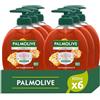Palmolive Sapone Liquido Mani Hygiene Plus Protettivo 12 x 300ml I con Antibatterico Naturale I Ingredienti al 95% di origine naturale* I Con estratto di propoli I Dermatologicamente testato