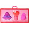 Beter - Set Pennello Kabuki e Spugne per trucco Unique Glow, Pennello per viso e corpo, Spugna senza lattice e piumino per cipria, Beauty Blender, Set Regalo, Natale