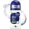 NIVEA MEN Derma Control Sensitive Maschio Antitraspirante 72h Ball Protection con Vitamina E e Acido Ialuronico 50 ml