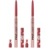 Revolution Beauty London Revolution Beauty, Matita Labbra Volumizzante Pout Bomb, Lunga Tenuta con Acido Ialuronico & Vitamina E, Vegano & Senza Crudeltà, Rosso Ciliegia Bruciata (Confezione da 2)