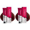 Vitalcare | Professional - Colorazione Permanente Professionale, Crema Colorante Capelli, Tintura Capelli con Proteine della Seta, No 5/6, Rosso Veneziano, 100ml (Confezione da 2)