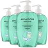 by Amazon, Sapone per le mani antiodore, 4 x 500 ml
