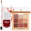 Wakeup Cosmetics Milano Wakeup Cosmetics - SPICY LOOK - 1 Palette di Ombretti Eye Feel Good (02 Spicy) + 1 Matita Occhi (Black Diamond 8) + 1 Smalto per Unghie a Lunga Durata (Colore Coquette)