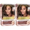 L'Oreal Paris L'Oréal Paris Colorazione Permanente, Copertura dei Capelli Bianchi a Lungo, Risultato Naturale e Luminoso, Formula senza Ammoniaca, Excellence Universal Nude, Tonalità: Castano Chiaro (5U)