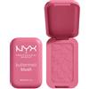 NYX Professional Makeup Blush in Polvere, Per un Look Fresco e Colorato, Arricchito con Burro di Mango, Mandorle e Karitè, Sfumabile, Buttermelt, Tonalità: Blush for the Butta, 5 g