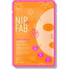 NIP & FAB Nip + Fab Vitamin C Fix | Maschera Viso con Vitamina C | Acqua di Cocco | Estratto di Agrumi | Maschera Idratante Antiossidante | Schiaritura e Tonificazione Della Pelle | 25 ml