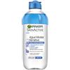 Garnier Skin Active - Acqua micellare sensibile per pelle e occhi molto sensibili, 400 ml, 1 unità
