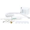 Peter Bausch 0301G - Attrezzo elettrico per manicure/pedicure, 5 accessori per levigatura, limatura, lucidatura a mano e unghie dei piedi, rimozione di calli e punti di pressione, cura delle unghie,