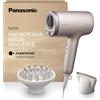 Panasonic EH-NA9N-E825 Asciugacapelli Nanoe e Ioni Minerali, Anti-Danneggiamento, Asciugatura Rapida, Rilevamento Intelligente,Modalità Cuoio Capelluto e Pelle, Beccuccio Concentratore, 1600W, Greige