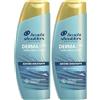 Head & Shoulders DERMAXPRO Shampoo Antiforfora Azione Idratante Per La Cute Secca, Con Latte Di Cocco, Aloe Attiva, Vitamina E, Clinicamente E Dermatologicamente Testato, 250 ml (Confezione da 2)