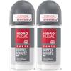 Hidrofugal MEN FORTE Doppia protezione Roll-on, deodorante roller con forte antitraspirante protezione contro la sudorazione causata da stress e calore, deodorante senza alcool etilico (50 ml)