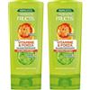Garnier Fructis Balsamo Fortificante, Per Capelli Fragili, Anti-Rottura, Per Capelli Forti e Sani, Con Vitamina C e Biotina, Vitamine & Forza, 200 ml (Confezione da 2)
