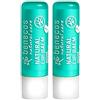 Benecos - natural beauty 93710 balsamo labbra - menta - vegan (Confezione da 2)