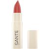 Sante Naturkosmetik Sante Naturosmetik Moisture Lipstick 03 Rose Nude, rossetto nutriente con acido ialuronico, effetto plump e sepilift, cura delle labbra morbide in tonalità rosso tenero e fresco, 4,5 g