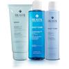 Rilastil, routine detersione con Aqua Detergente, Daily Care Tonico, Daily Care Acqua Micellare