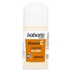 Babaria - Déodorant Antitranspirant avec Vitamine C ⎮ Sans alcool |Unifie le Teint et Réduit les Taches ⎮ Protection 48h ⎮Soin Doux ⎮ 50 ml