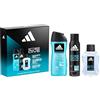 adidas Ice Dive Giftset including an Eau de Toilette, Deo Body Spray and Shower Gel